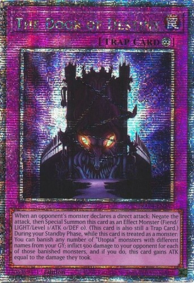 #ad Yugioh The Door of Destiny RA04 EN240 Quarter Century Secret Rare 1st Edi $2.06