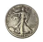 1934-P Walking Liberty Half Dollar 90% Silver- Nice Mid Grade $1 STARTING BID