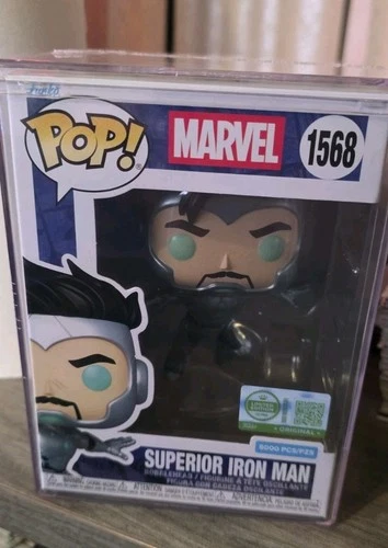 Funko POP! Ultra Superior Iron Man Marvel #1568 LE 5,000 IN HAND with Hard Stack