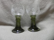 (2) Berchtsgarden/Friedberg Hessen Romer Wine Glasses S