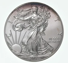 2013 Unc American Silver Eagle 1 Troy Oz .999 Fine Silver