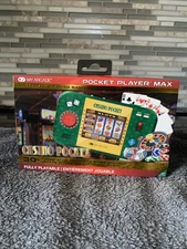 MY ARCADE POCKET PLAYER MAX PORTABLE GAMING SYSTEM OVER 30 Casino Style Games