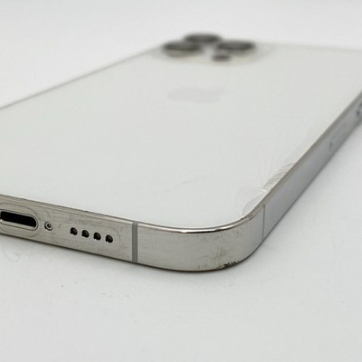 Apple iPhone 12 Pro Max - 128GB - Silver (Unlocked) - CRACKED BACK