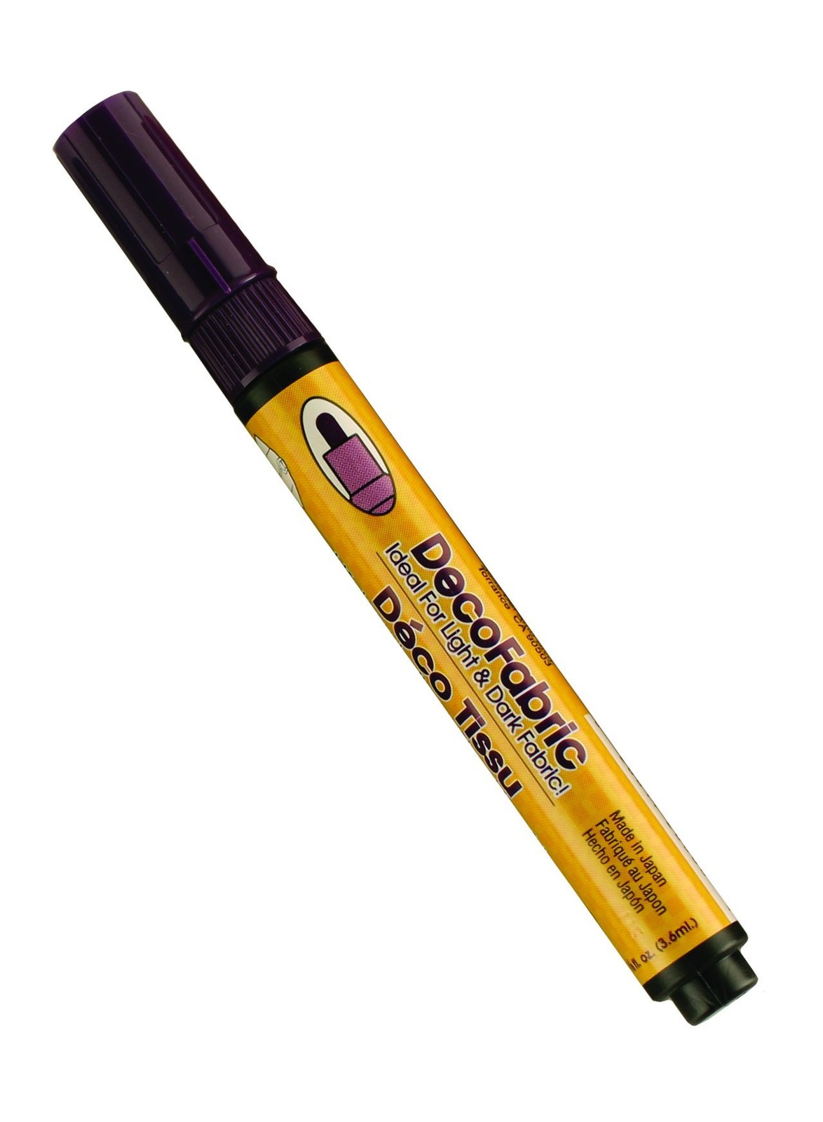 UCHIDA 222-C-8 Marvy Deco Fabric Fine Point Tip Marker, Violet