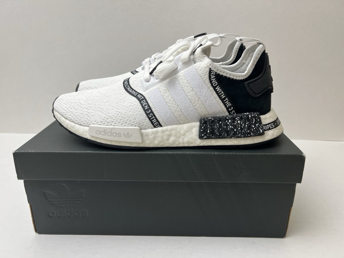 Adidas NMD R1 Speckle Pack White Men’s Size (2019) EF3326 100%  Authentic