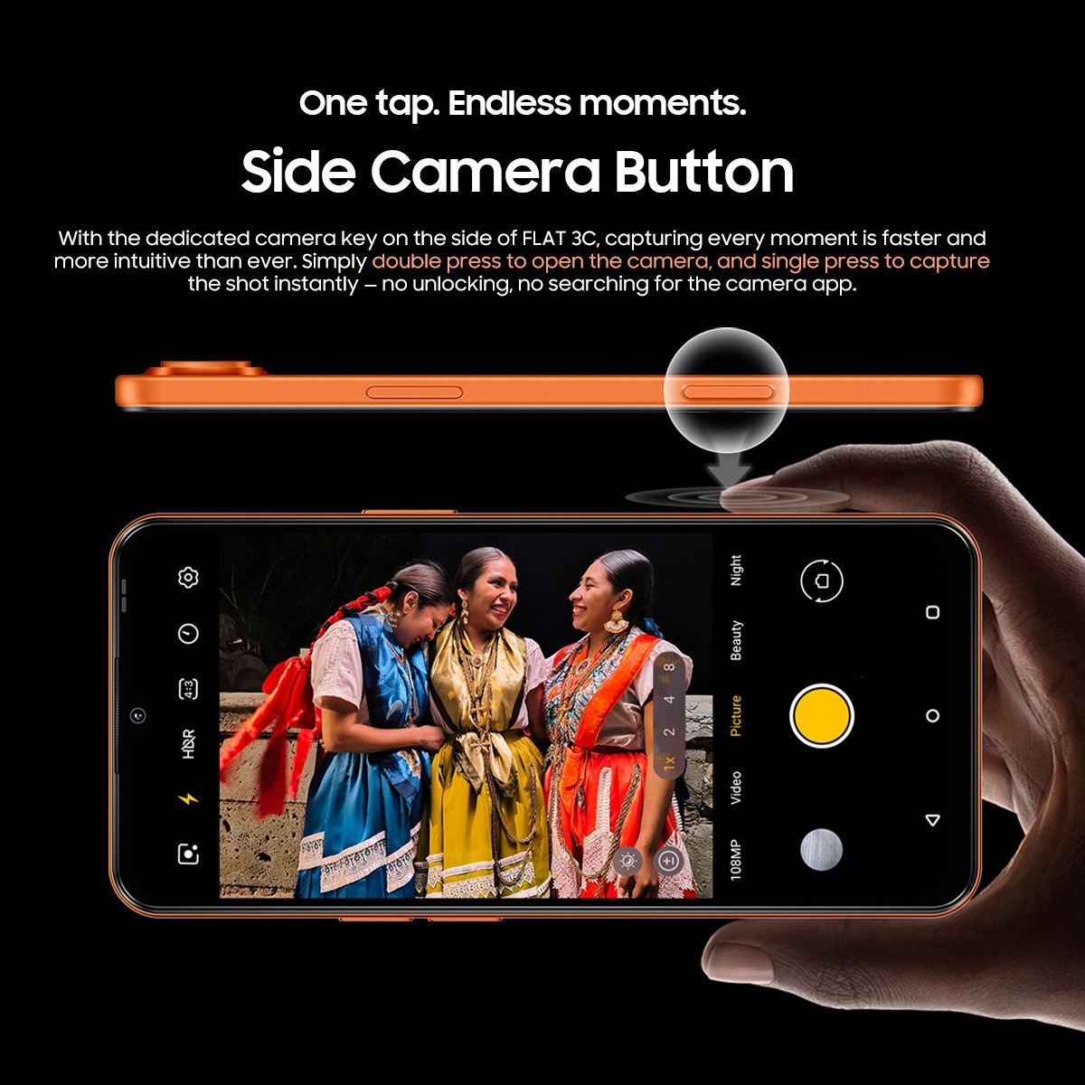 Blackview OSCAL FLAT 3C AI Smartphone 16GB+64GB 6.56
