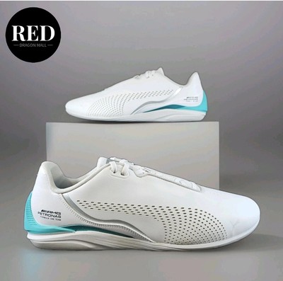 Puma Mapf1 Drift Lace Up White Sneakers Shoes 307196-08 - Men's Size 13
