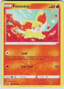 Fennekin 025/195 Silver Tempest Common