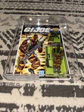 GI Joe 1988 Hasbro ROADBLOCK Tiger Force CAS 80+ MOC Graded AFA Cobra NEW SEALED