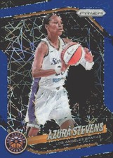 2025 Panini Prizm WNBA #64 Azura Stevens Blue Velocity Prizms