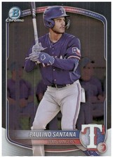 2025 Bowman #BCP-72 Paulino Santana Chrome Prospects