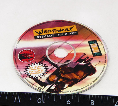 Werewolf Novalogic Hall of Fame Edition PC Video Game Disc Only Comanche 2