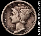 1917 Mercury Dime- Silver Scarce Better Date No Reserve #i8573