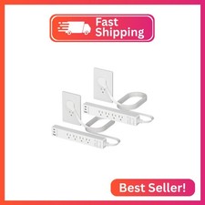 LIDER Outlet Extender with 4 Receptacles, USB-A  2 USB-C, Flat-Plug, 1250W