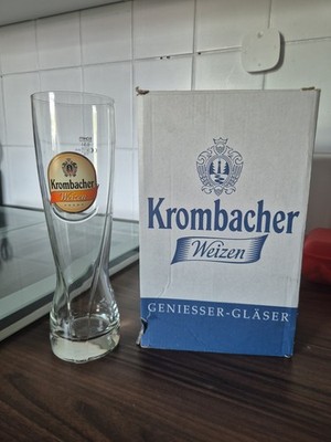 Krombacher Weizengläser 0,5L Weißbiergläser Weizenbiergläser