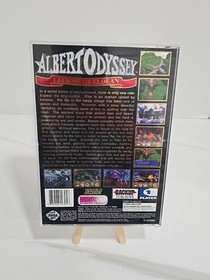 Albert Odyssey: Legend of Eldean Sega Saturn CIB w/ Manual & Reg Card DISC MINT