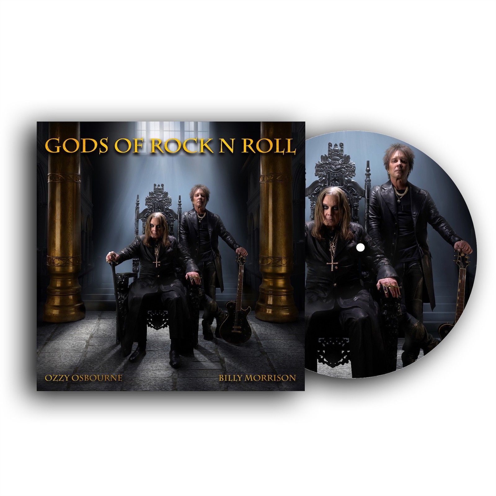 Billy Morrison / Ozzy Osbourne 'Gods Of Rock N Roll' LP Picture Disc Vinyl NEW