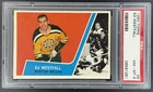 Topps 1963 Hockey Ed Westfall PSA 8 #8
