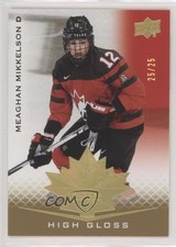 2021 Upper Deck Team Canada Juniors High Gloss 25/25 Meaghan Mikkelson #43 0lo0