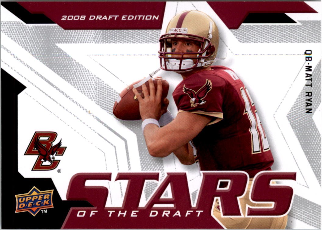2008 Upper Deck Draft Edition Stars of the Draft #SOD2 Matt Ryan - FB