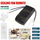 Universal Wireless Ceiling Fan Remote Lamp Light Timer Receiver Control Kit Tool