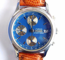 ORIS Chronograph 7415 Date Blue Dial Automatic 38mm Men's Watch from JP