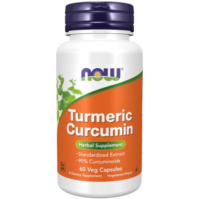 Turmeric Curcumin 60 Veg Caps  by Now Foods