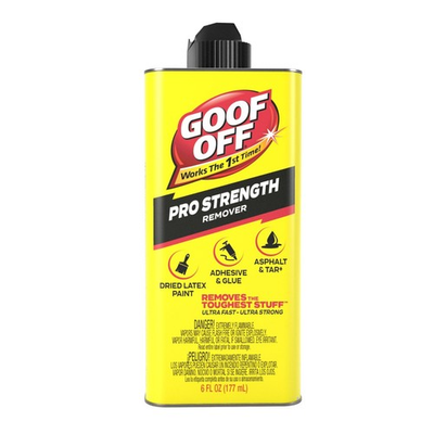 #ad Goof Off Professional Strength Latex Paint and Adhesive Remover 6 fl. oz. $6.91