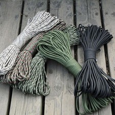 5/15/30m 550 Paracord Rope 7 Strand 4mm Tactical Survival Camping Cord