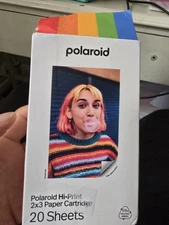 Polaroid 2x3 Sticky Backed Paper Cartridge for Hi Print Photo Printer 20 Sheets 