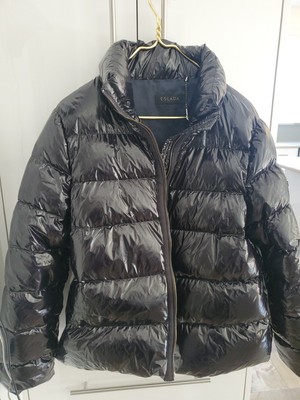 ''PRE OWNED'' Escada Women's Black Color Winter/Fall Jacket Size 46 M/L 