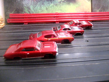 Aurora Model Motoring T-jet 4 New Muscle Car Bodies With Minor Paint Flaws. Aurora Model Motoring T-jet 4 New Muscle Car Bodies With Minor Paint Flaws.