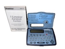 Franklin TES-118 English Spanish Electronic Travel Translator Plus Battery