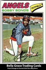1977 Topps Bobby Bonds #570 California Angels MLB Baseball 