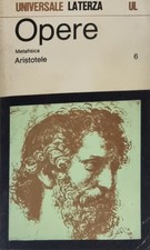 Aristotele Opere Vol 6 Metafisica - Universale Laterza 1979 Vintage Filosofia