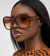 Women Sunglasses Round Super Big HUGE Streetwear Driving Large Celebrity Shades