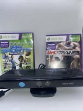 Microsoft Xbox 360 Kinect Sensor Bar with 2 Games Bundle