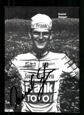 Daniel Steiger Autogrammkarte Original Signiert Radfahren + A 257259