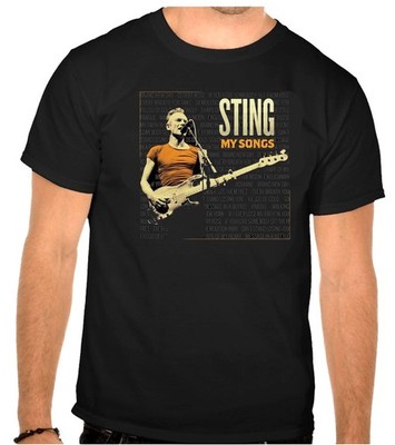 Sting Rock Music Logo schwarz T-Shirt -1207