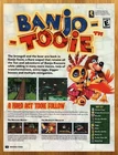 2000 Banjo-Tooie Nintendo 64 N64 Vintage Print Ad/Poster Video Game Promo Art