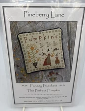 Fancey Blackett The Perfect Pumpkin - Pineberry Lane -NEW Cross Stitch Pattern