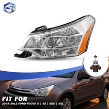 Wbulbs For 2008-2011 Ford Focus S Se Ses Sel Factory Headlight Leftright Wbulbs For 2008-2011 Ford Focus S Se Ses Sel Factory Headlight Leftright