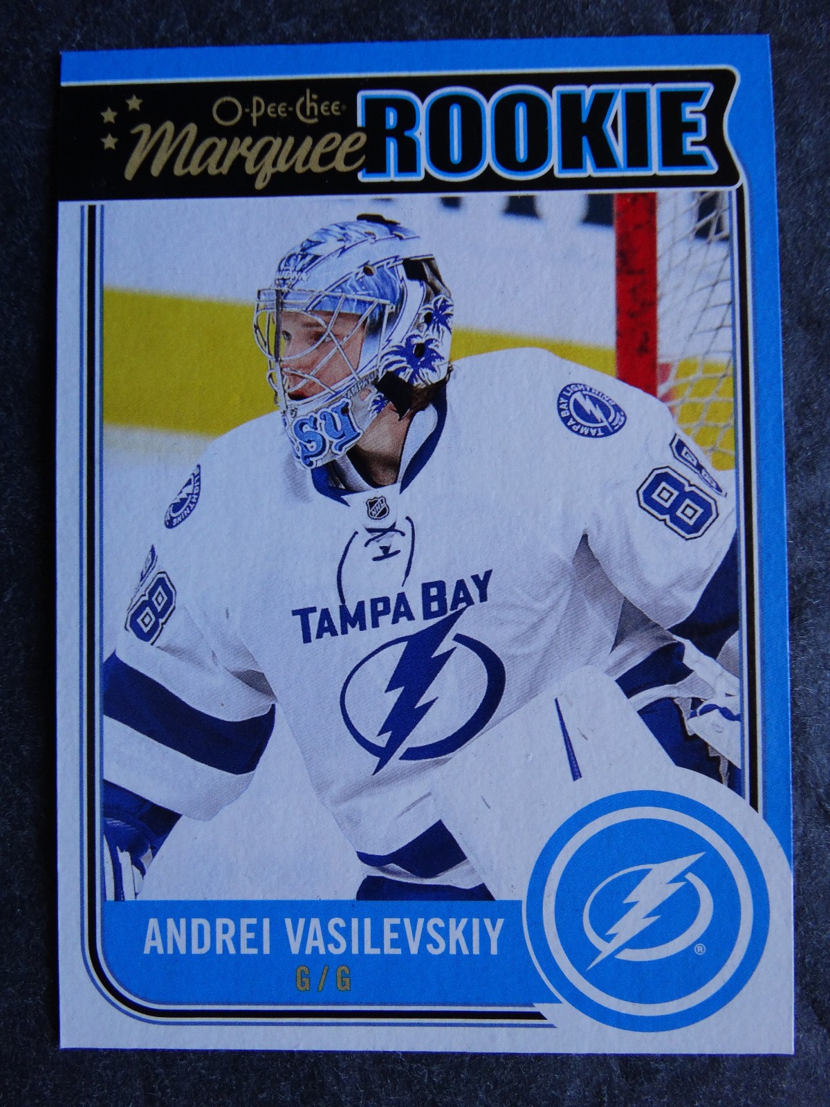 2014-15 Upper Deck O-Pee Chee OPC Marquee Rookie #U15 Andrei Vasilevskiy RC Card