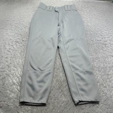 Mizuno Ankle Baseball Pants Gray Sliding Mens Size Small S