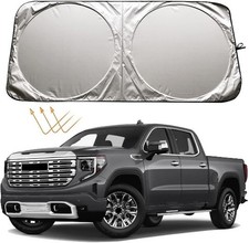 Windshield Sun Shade Sunshade for Sierra 1500 2500 HD 3500 HD Truck Yukon Acadia