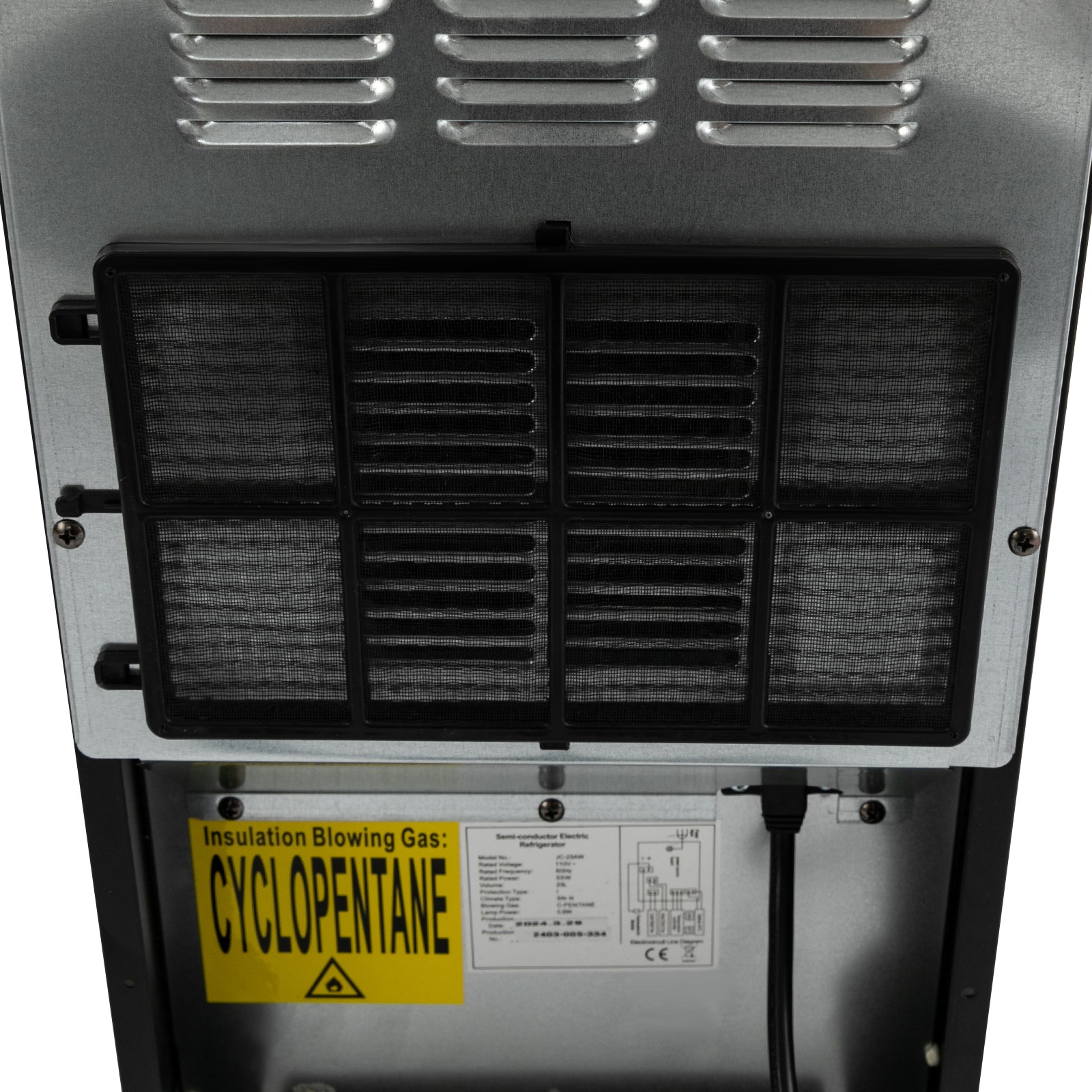 8 Bottle Wine Cellar, Wine Cooler, Beverage Wine Chiller 25.8*50.2*46.5cm