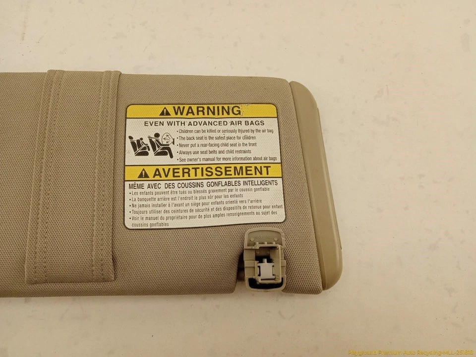 Subaru Legacy Pair Of Left & Right Sun Visor With Vanity Mirror Fits 2006-2009 - Image 4 of 4