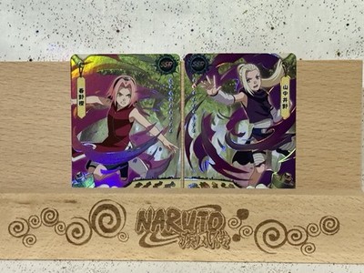 Sakura vs Ino NRZ07-SSR-007/008L4 Official Naruto Kayou Trading Cards NM T4W7