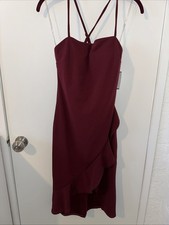 SALE 3 DRESSES FOR $20 Burgundy Body on Midi Dress Fits Women’s Medium