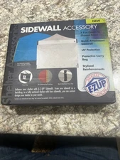 E-Z UP Sidewall Fits Angled Leg 10'Feet Royal Blue Canopy SW3RB10ALGY Dome/vista